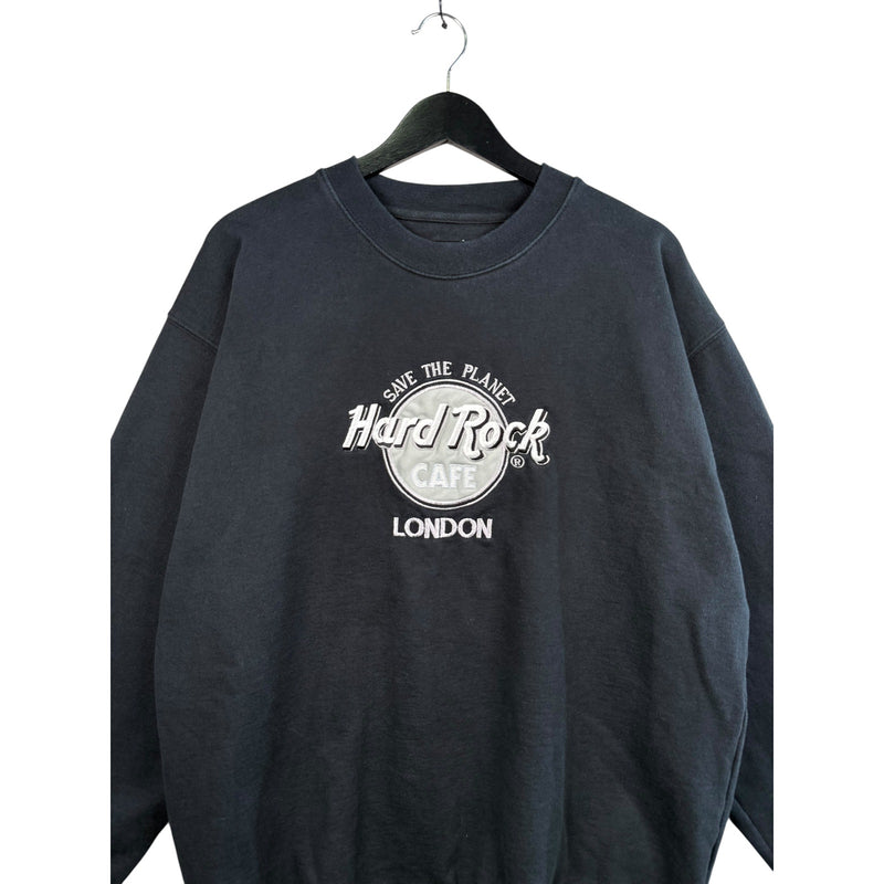 Vintage Hard Rock Café London Pullover Crewneck XL