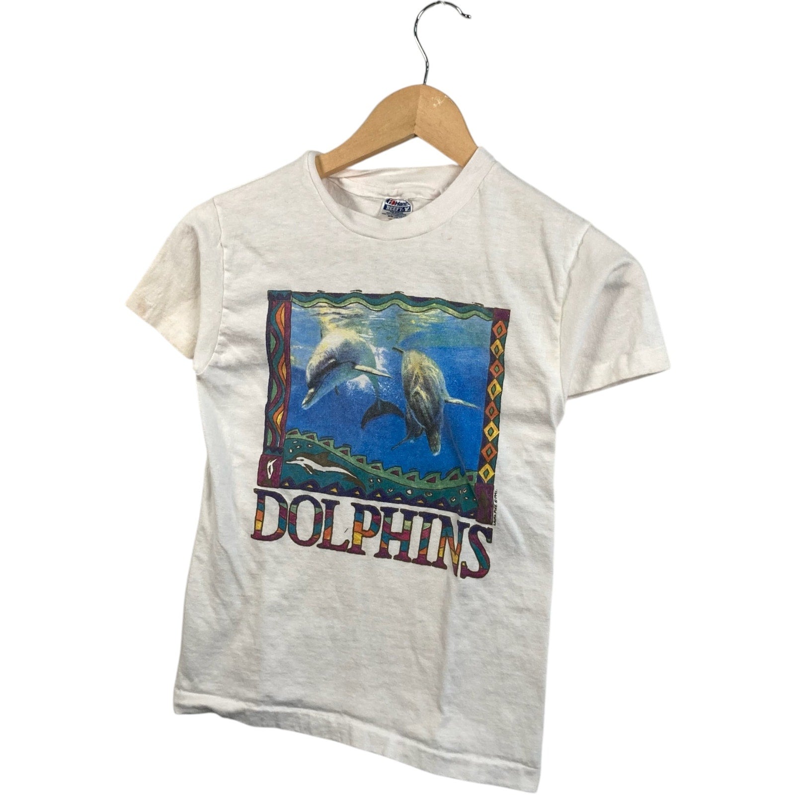 Vintage Youth Future Conservationists Dolphins Nature Tee