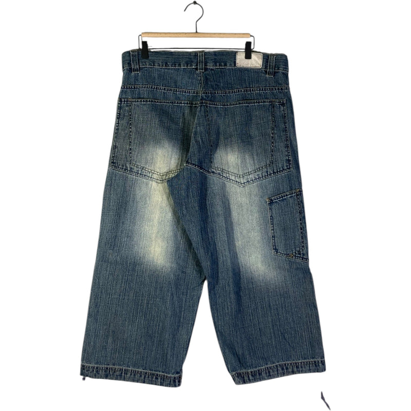Vintage Mecca Wide Leg Denim Jeans 38