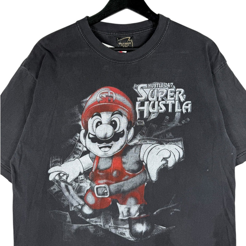 Vintage Super Hustla Parody T-Shirt XL