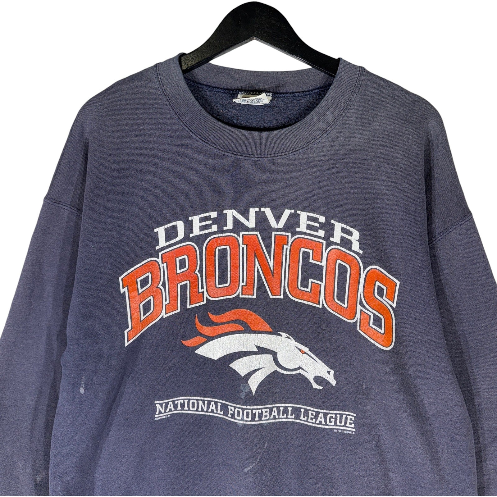 Vintage Nutmeg Denver Broncos NFL Crewneck 90s