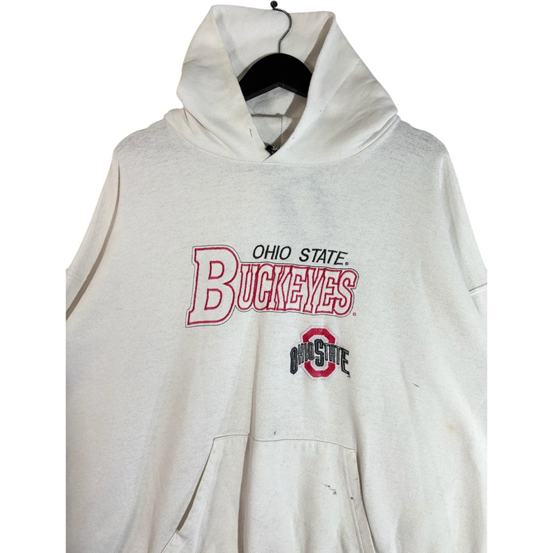 Vintage Ohio State Spellout Hoodie Large