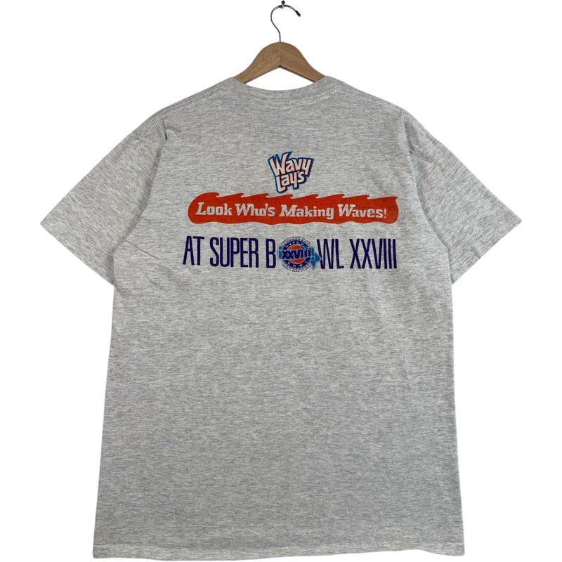 Vintage Wavy Lays Super Bowl XXVIII NFL Tee 1994