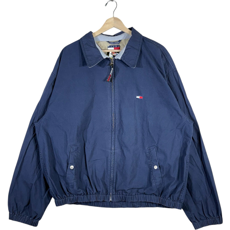 Vintage Tommy Hilfiger Full Zip Collared Bomber Jacket