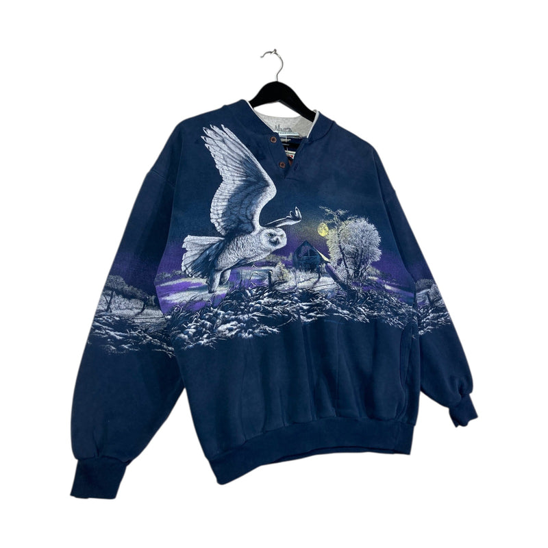 Vintage National Wildlife Federation AOP Long Sleeve