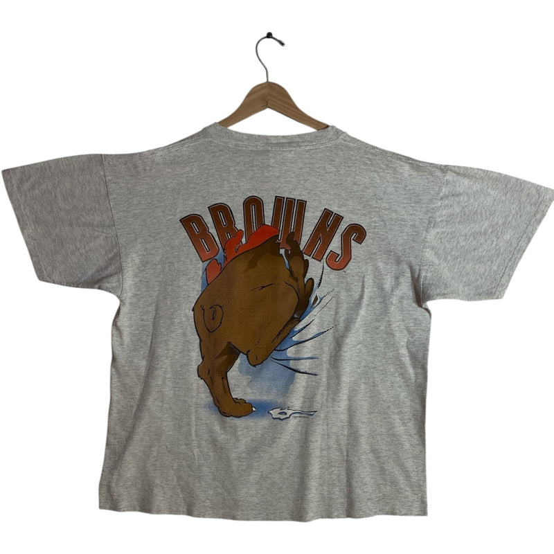 Vintage Cleveland Browns NFL Dawg Pound Bulldog T-Shirt