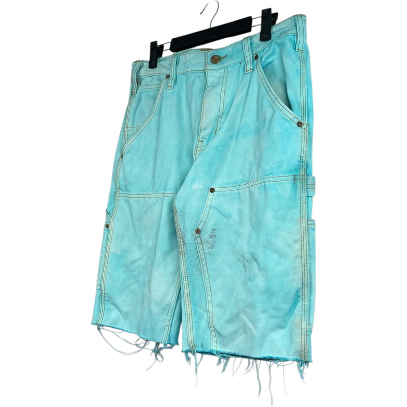 Vintage Carhartt Raw Hem Frayed Relaxed Cargo Shorts 32