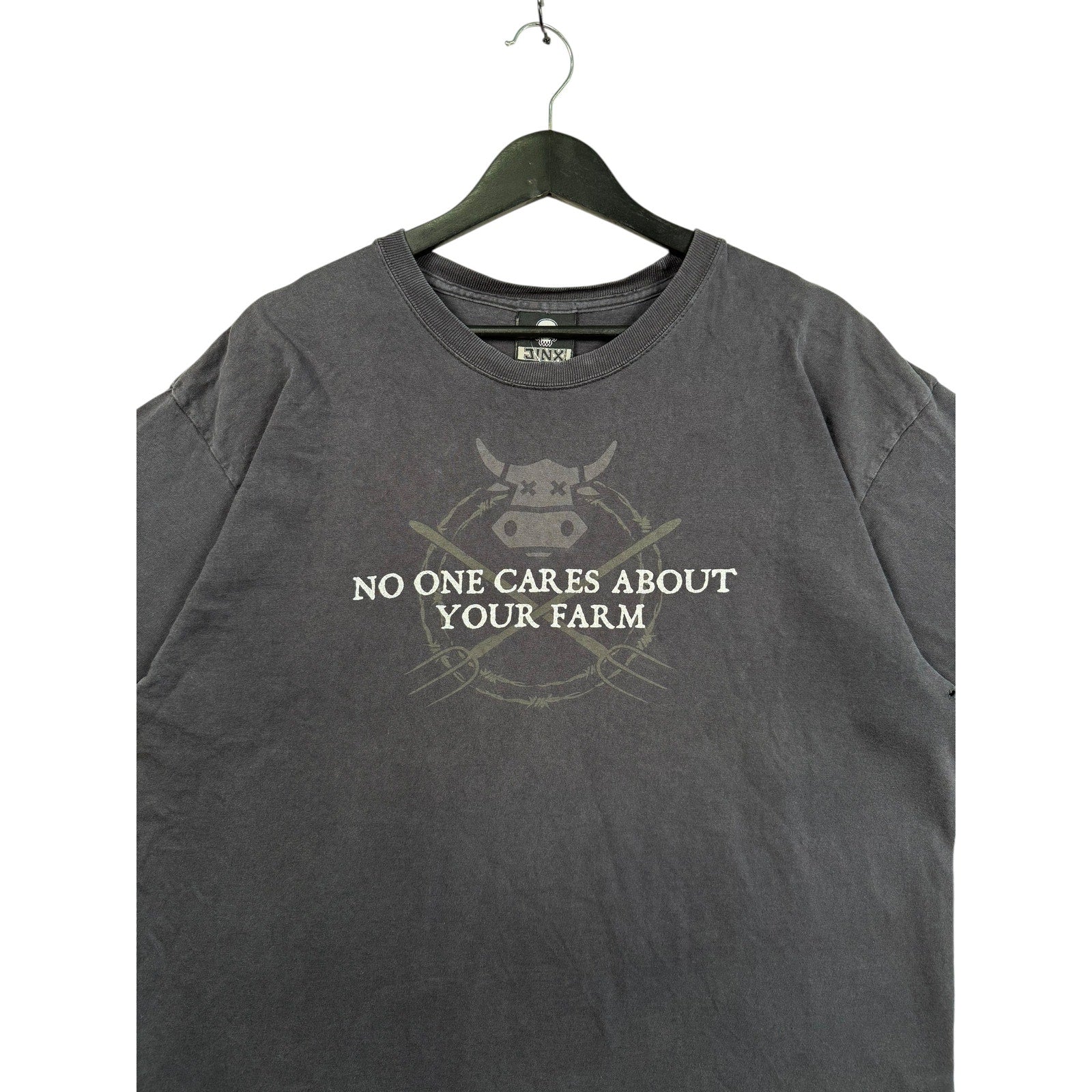 Vintage No One Cares About Your Farm Graphic T-Shirt