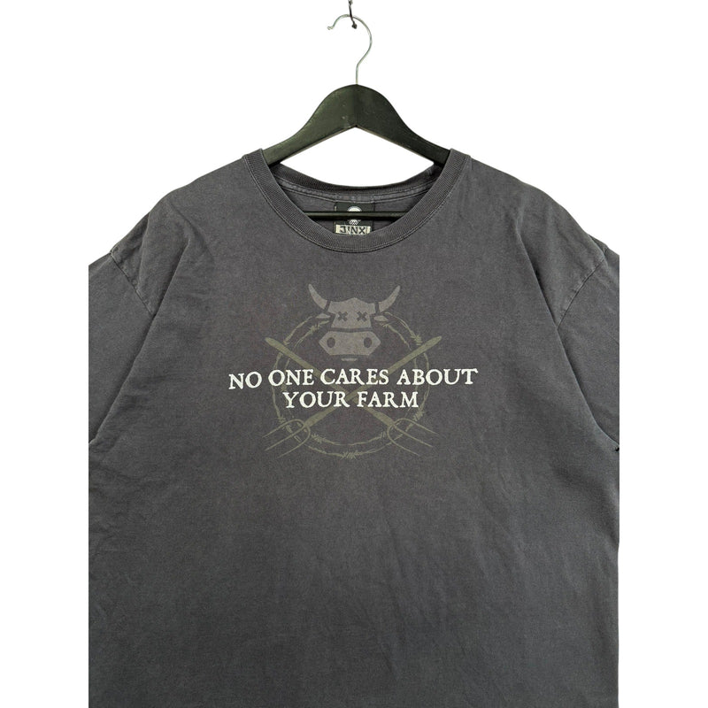 Vintage No One Cares About Your Farm Graphic T-Shirt