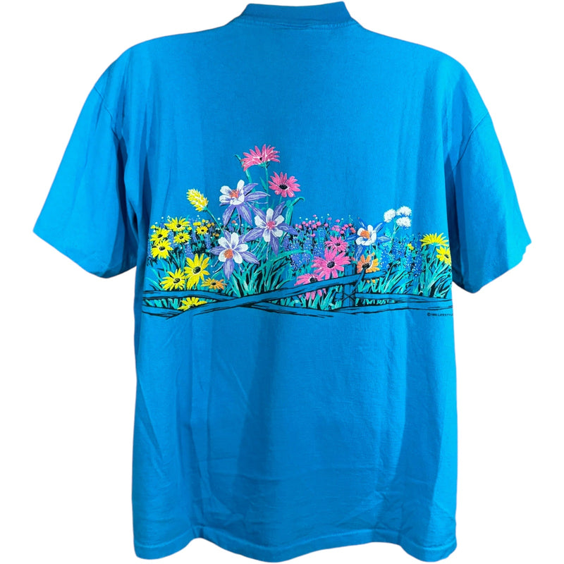 Vintage Colorado Flowers Tee 90s