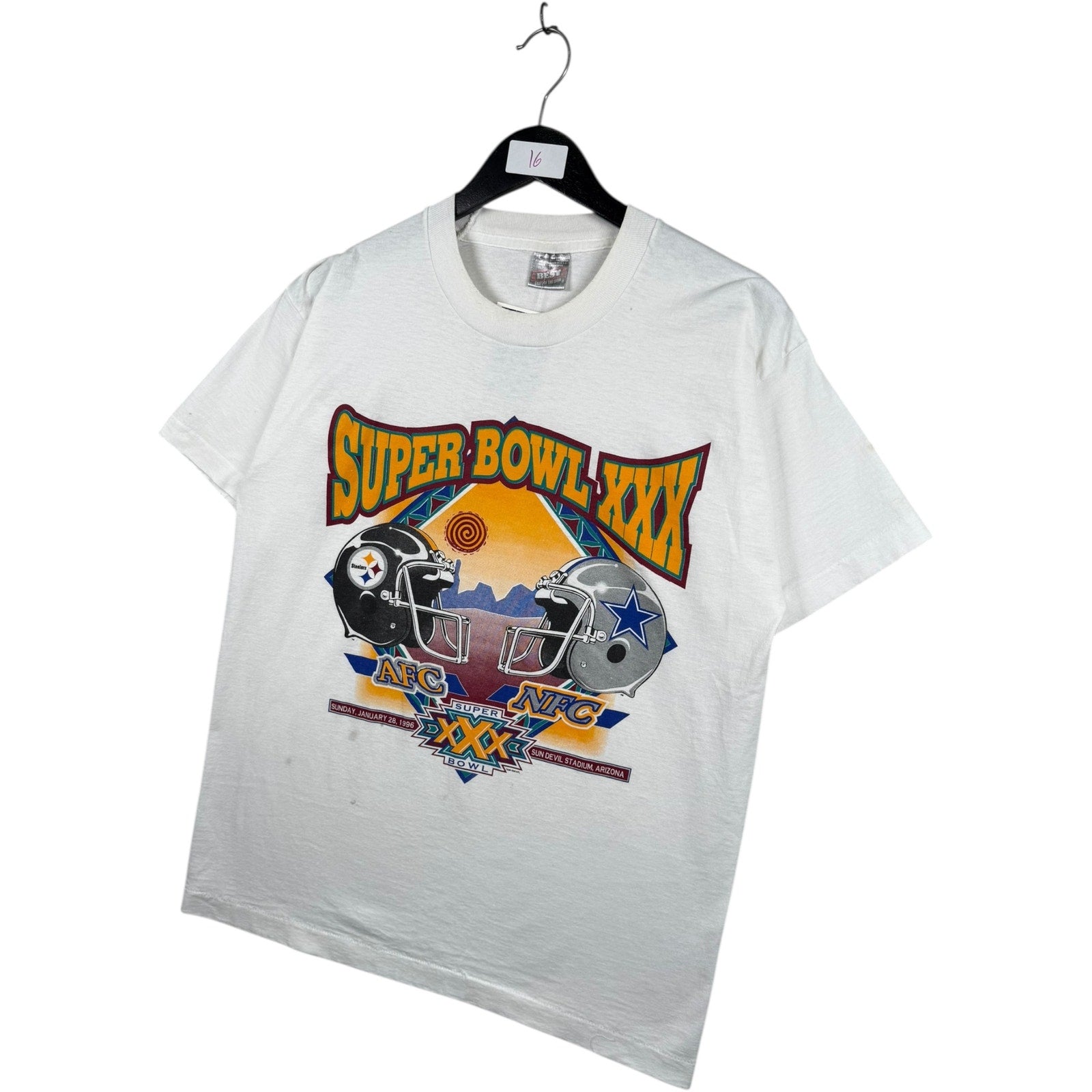 Vintage Super Bowl XXX NFL Rivalry T-Shirt