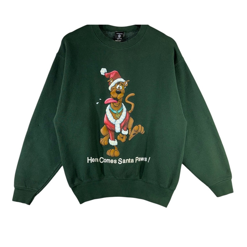Vintage Scooby Doo "Here Comes Santa Paws!" Crewneck
