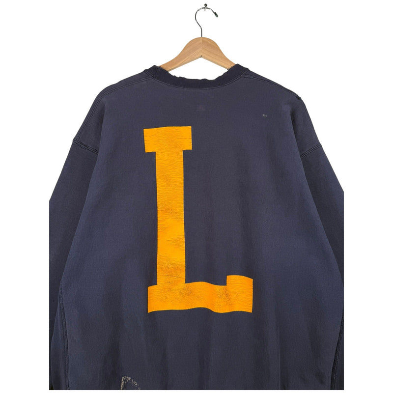 Vintage Lycoming College Football Fleece Crewneck