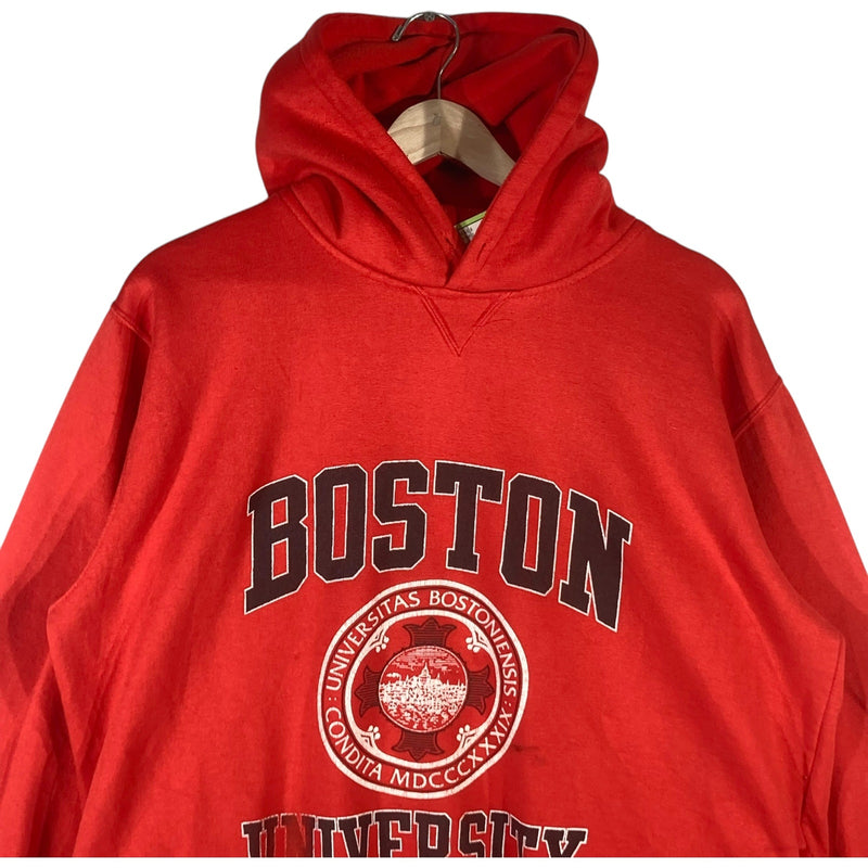 Vintage Boston University Hoodie