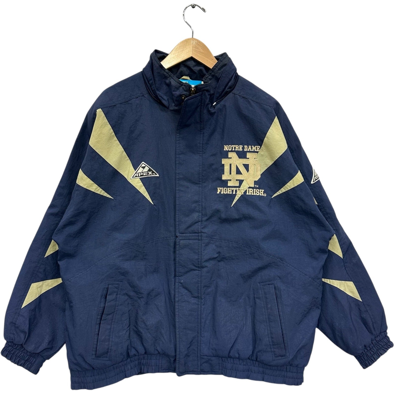 Vintage Notre Dame Fighting Irish Puffer Jacket