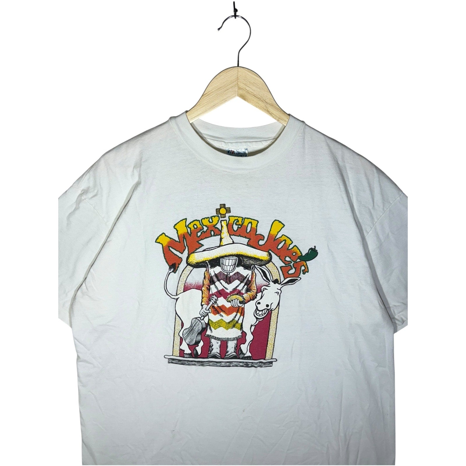 Vintage Hanes Beefy-T Mexico Joe's T-Shirt