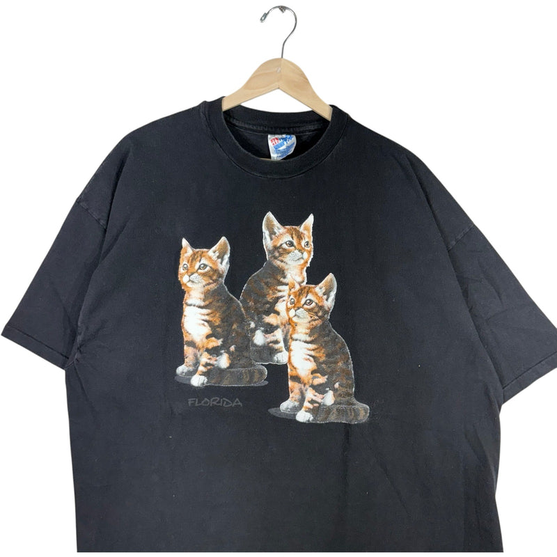 Vintage Three Kittens Florida Souvenir Tee