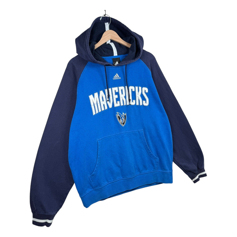 Vintage Adidas Dallas Mavericks Pullover Hoodie