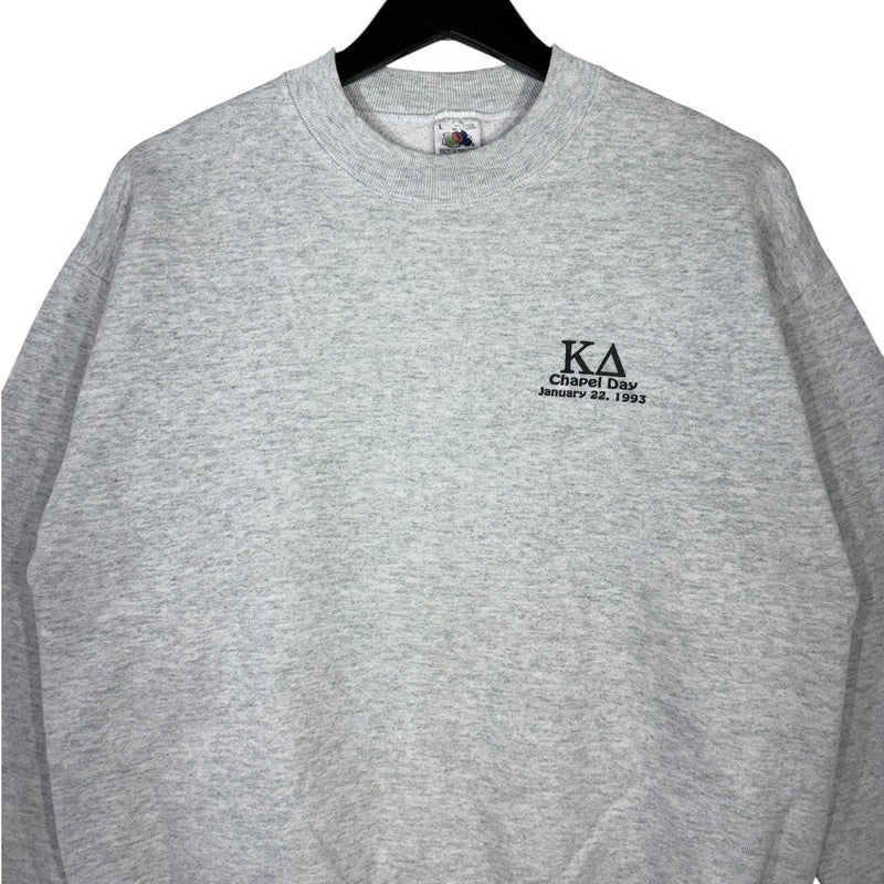 Vintage KA Chapel Day 1993 Bear Crewneck