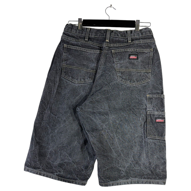 Y2K Dickies Stone Washed Carpenter Denim Shorts 34x15
