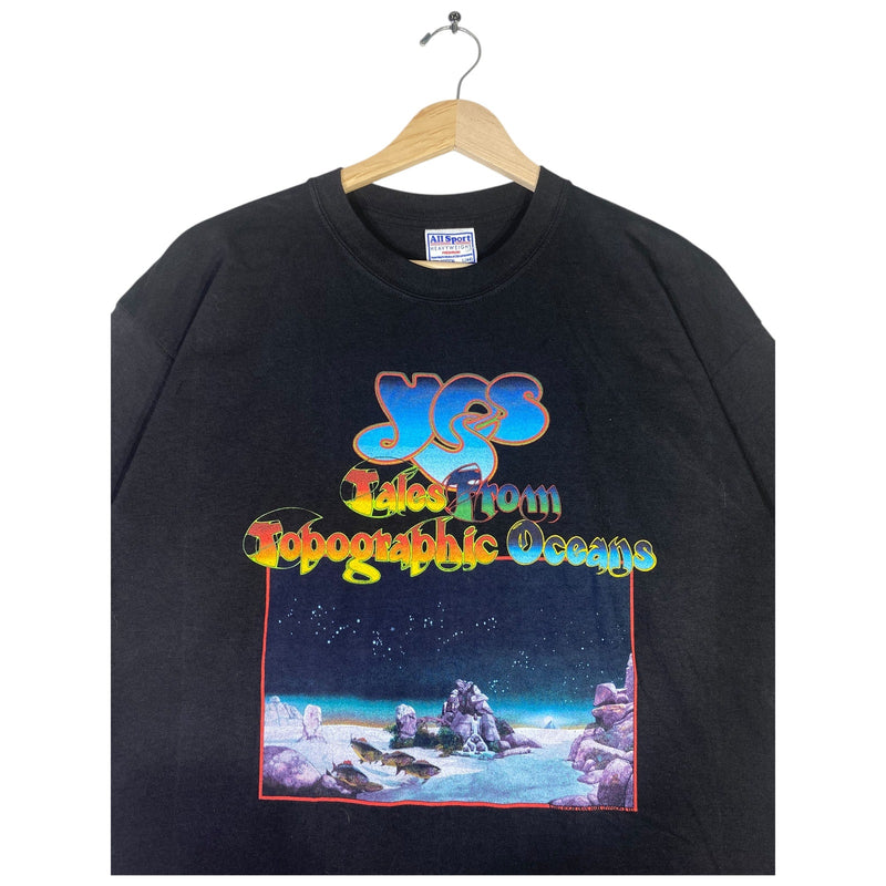 Vintage Yes Graphic Print T-Shirt