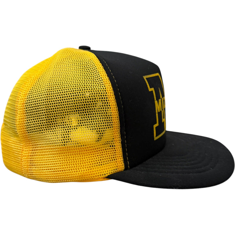 Vintage University Of Missouri Mizzou Trucker Snapback Hat