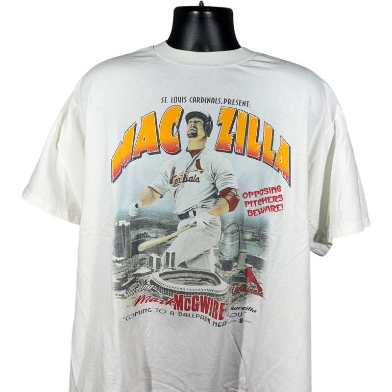 Vintage "Mac Zilla" Mark McGwire MLB Player Tee 90s