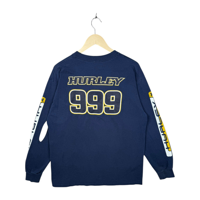 Vintage Hurley 999 Racing Long Sleeve T-Shirt