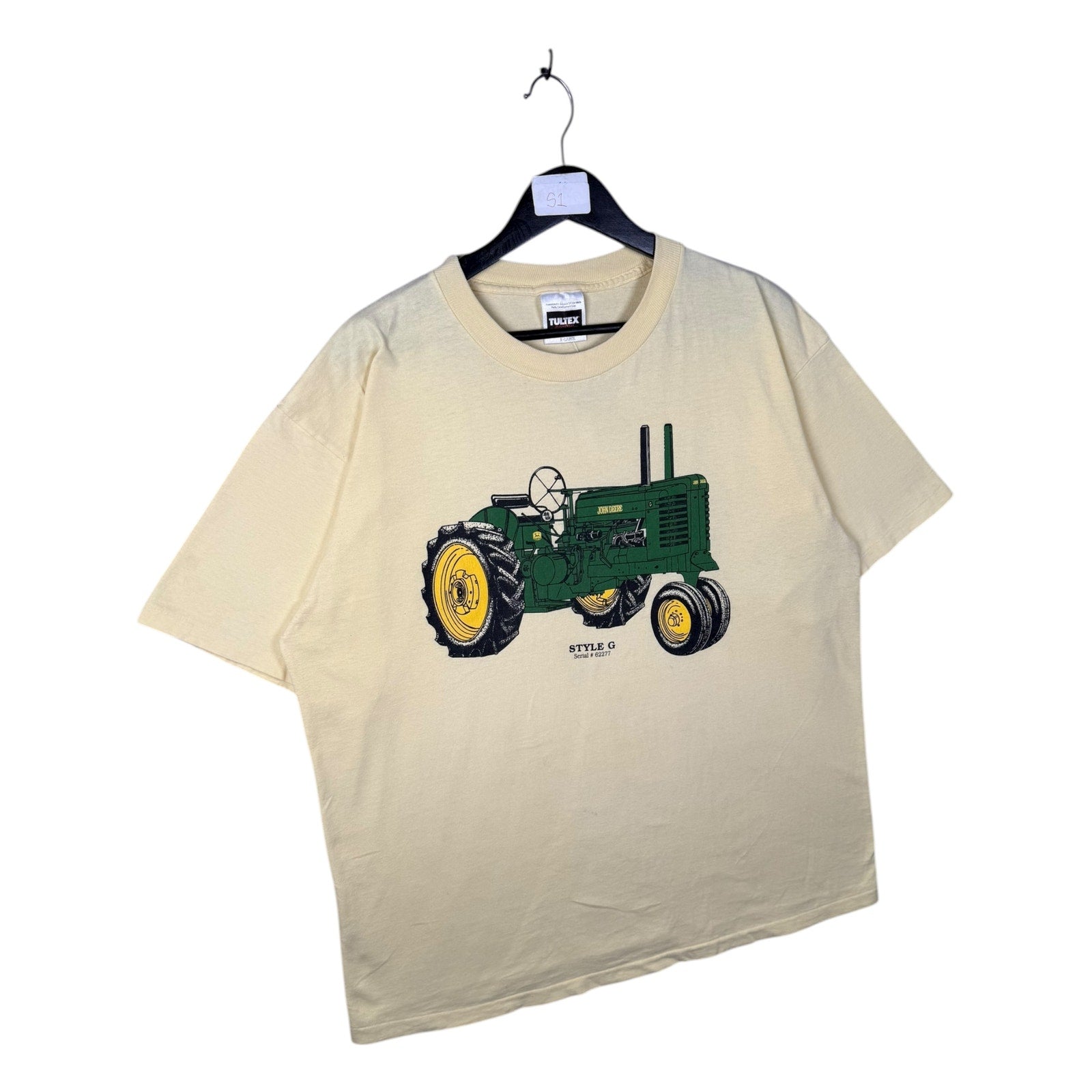 Vintage John Deere Tractor Style G T-Shirt