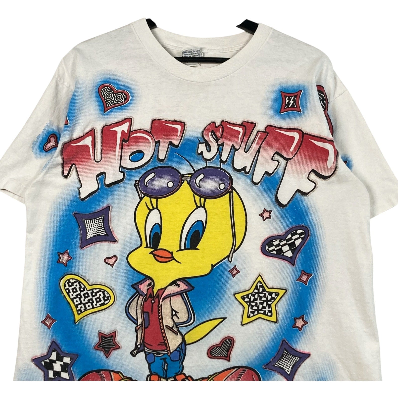 Vintage Looney Tunes "Hot Stuff" Tweety Bird Tee