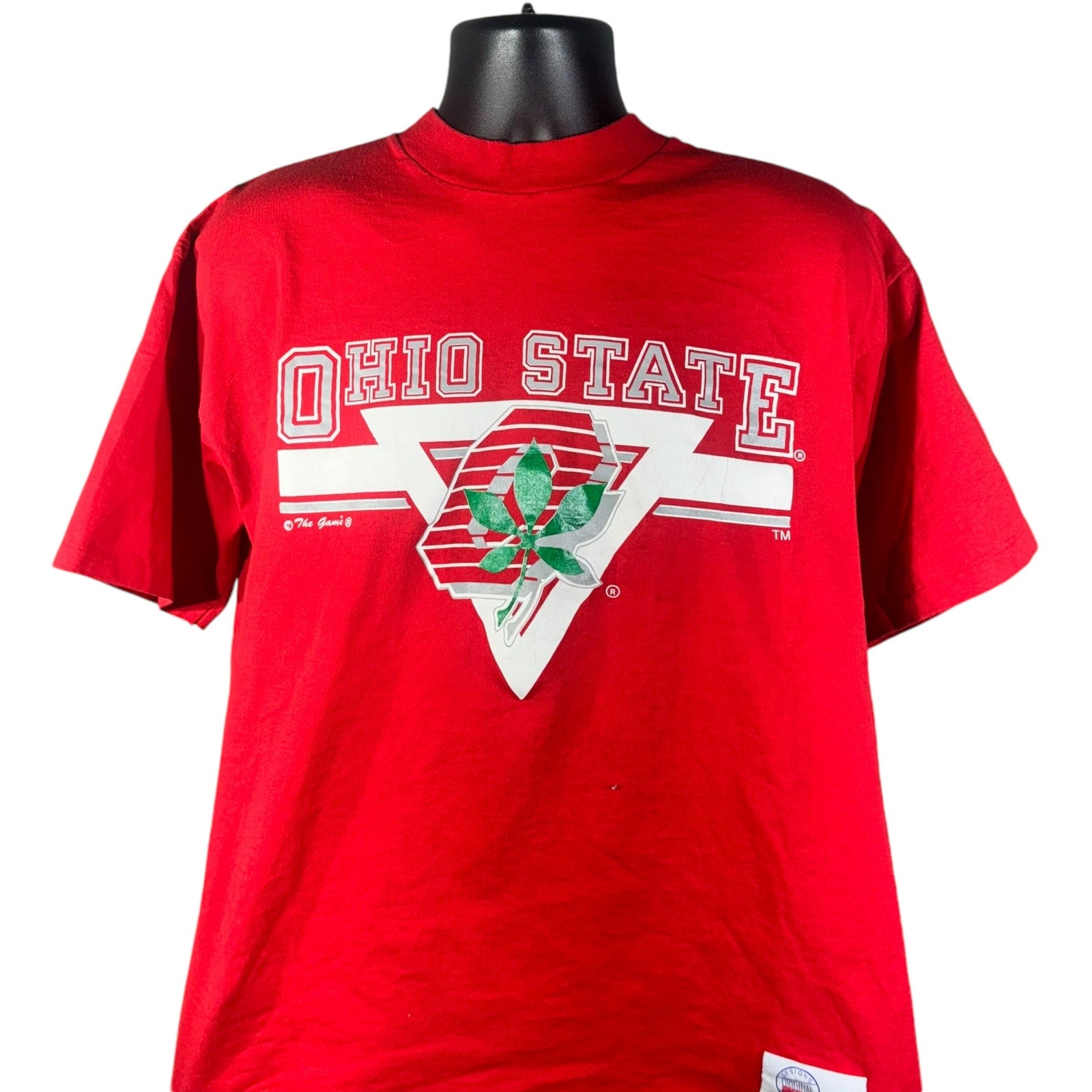 Vintage Ohio State University Buckeyes Spellout Tee 90s