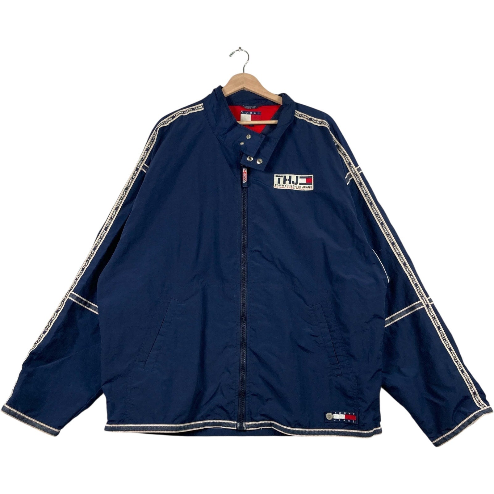 Vintage Tommy Hilfiger Jeans Arm Tape Light Jacket