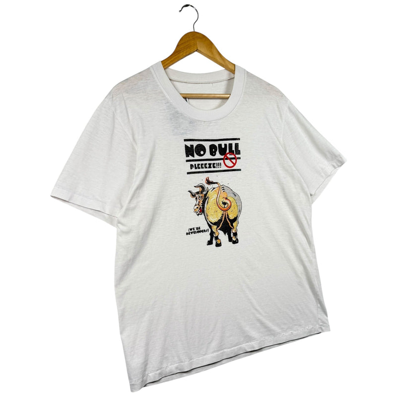Vintage No Bull Please Graphic T-Shirt