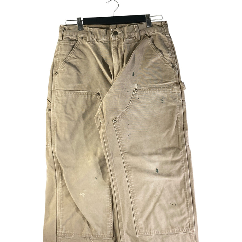 Vintage Carhartt Loose Straight Washed Duck Work Pants 32