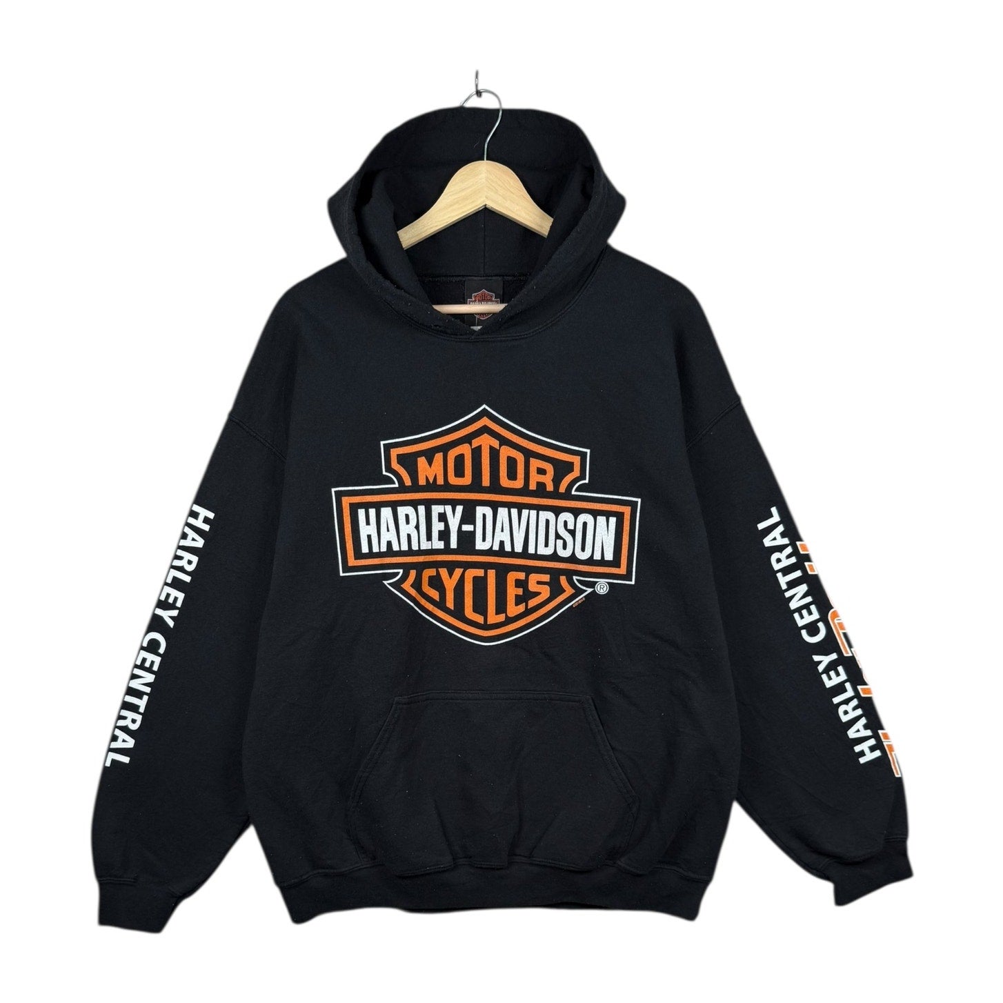 Vintage Harley Davidson Bendigo Australia Graphic Hoodie