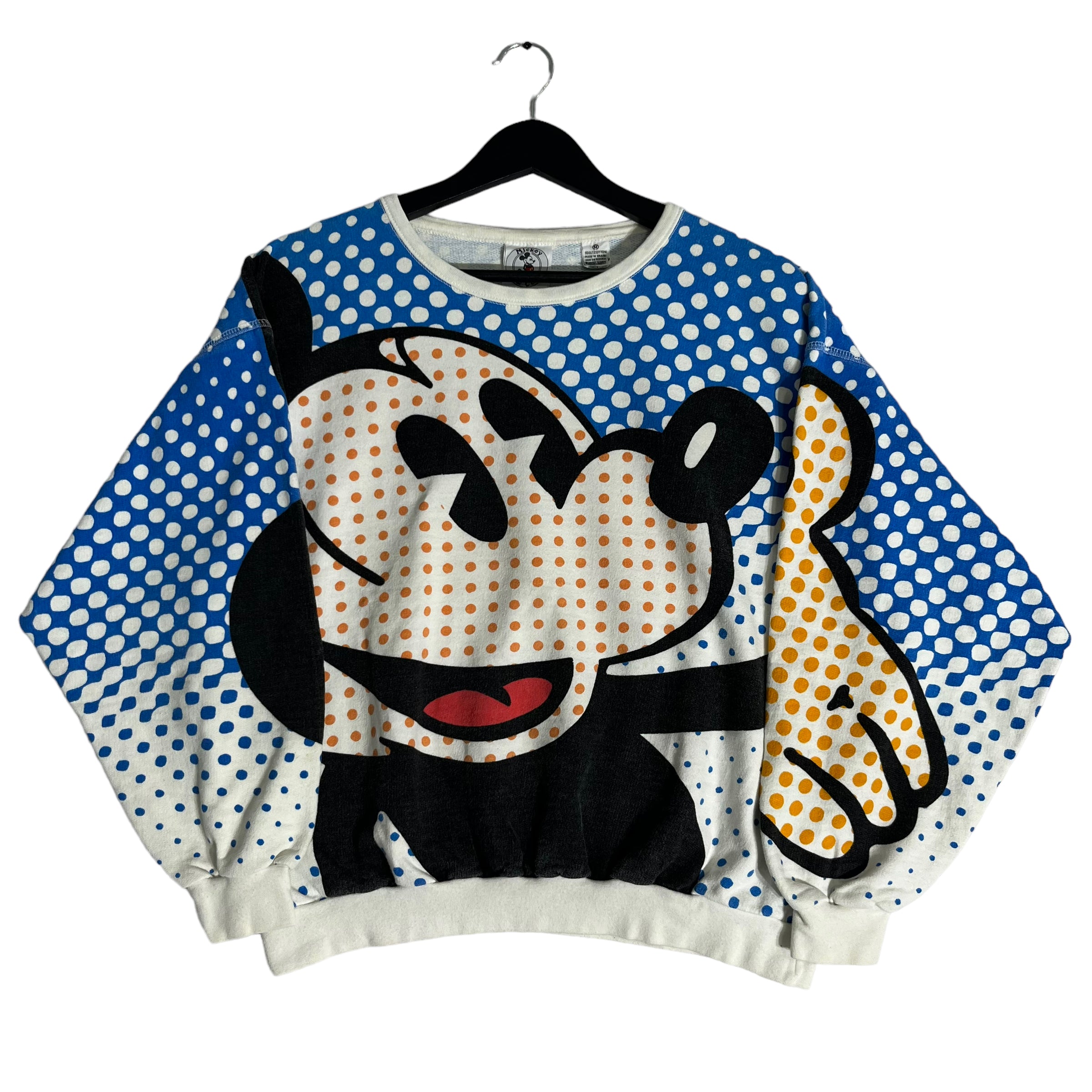 Vintage Mickey Mouse AOP Crewneck