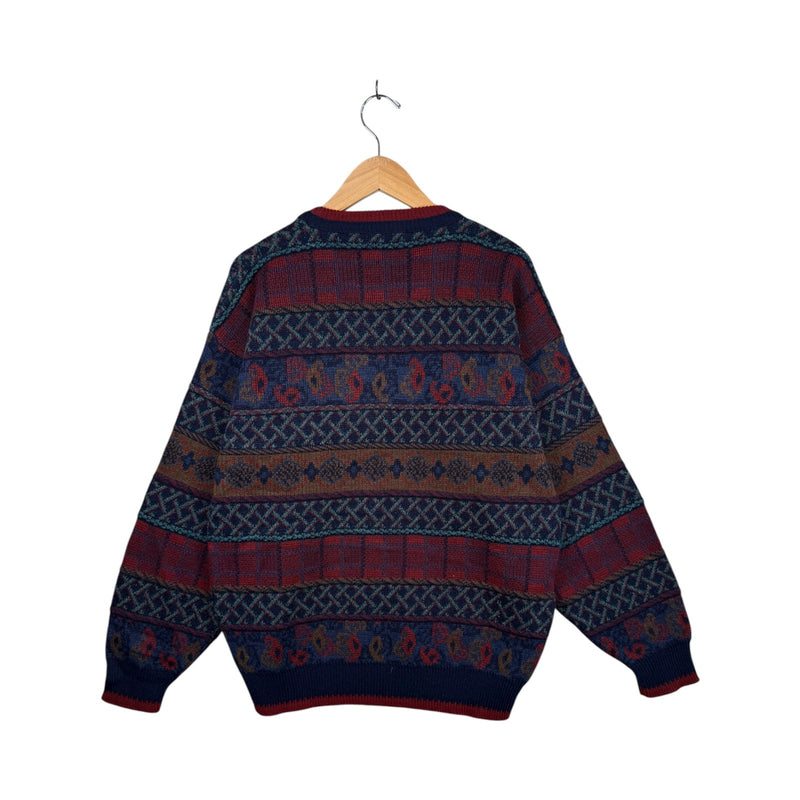 Vintage Florence Tricot Abstract Sweater
