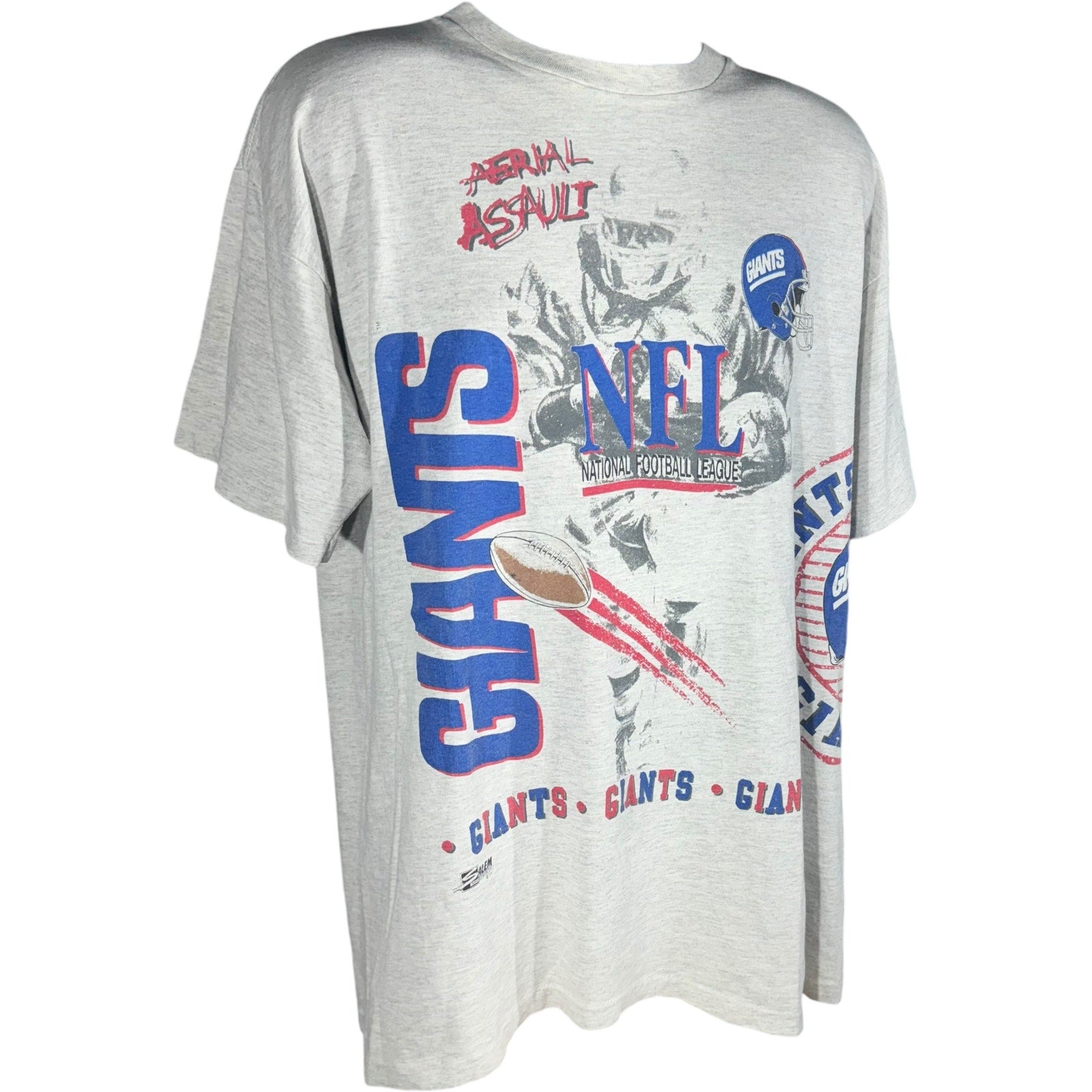 Vintage New York Giants AOP Logo Tee 90s