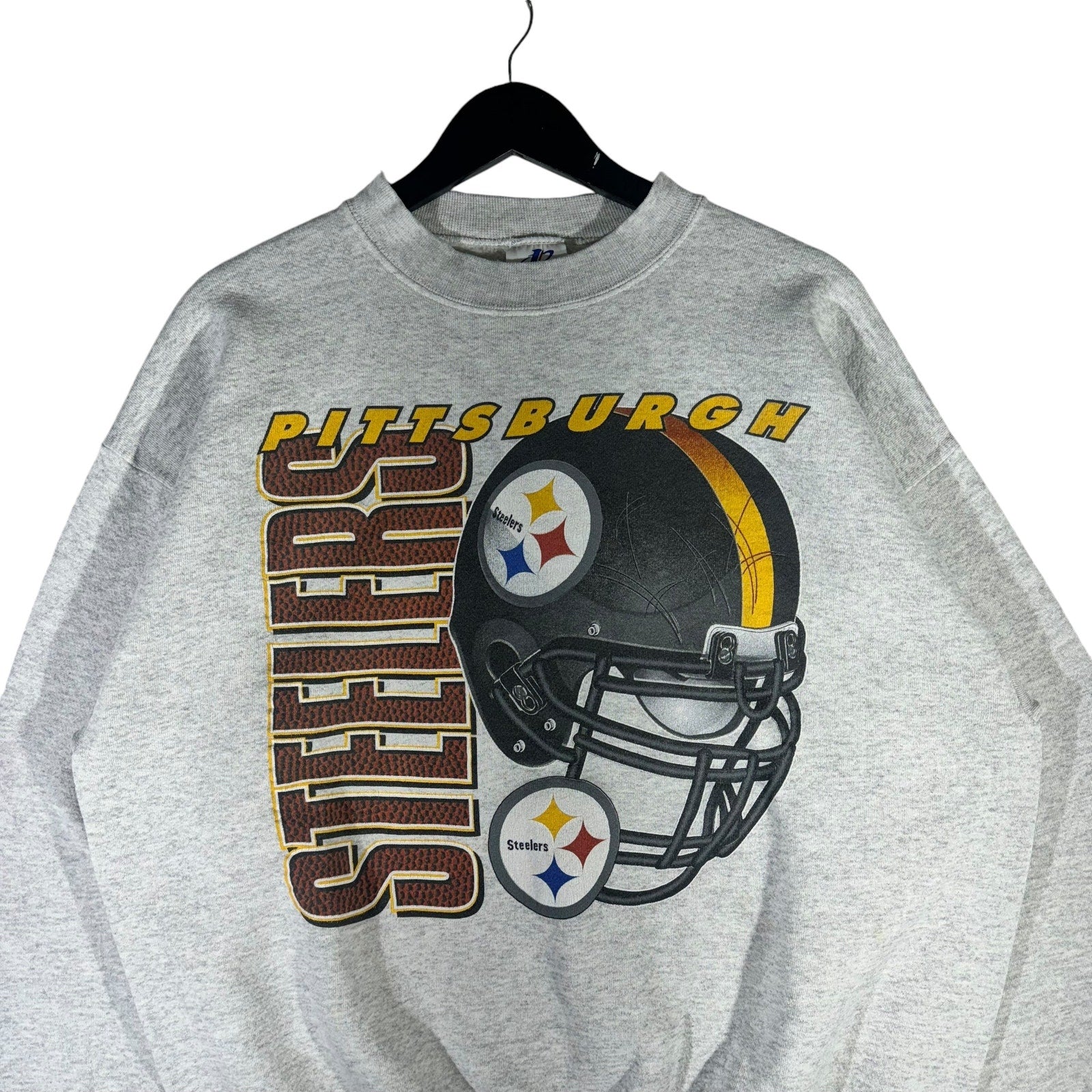 Vintage Logo Athletic Pittsburgh Steelers NFL Crewneck 90s