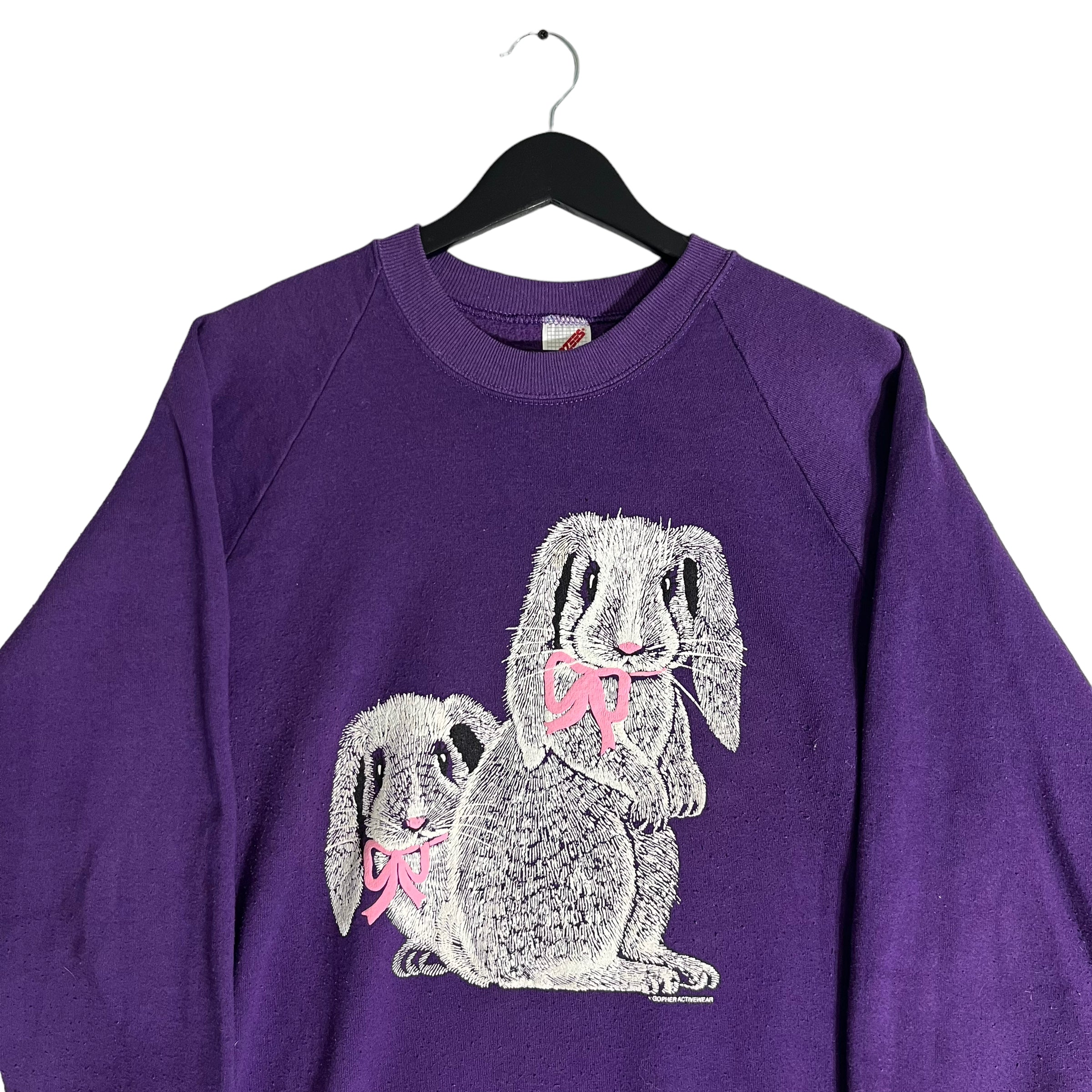 Vintage Bunny Rabbit Crewneck 90s