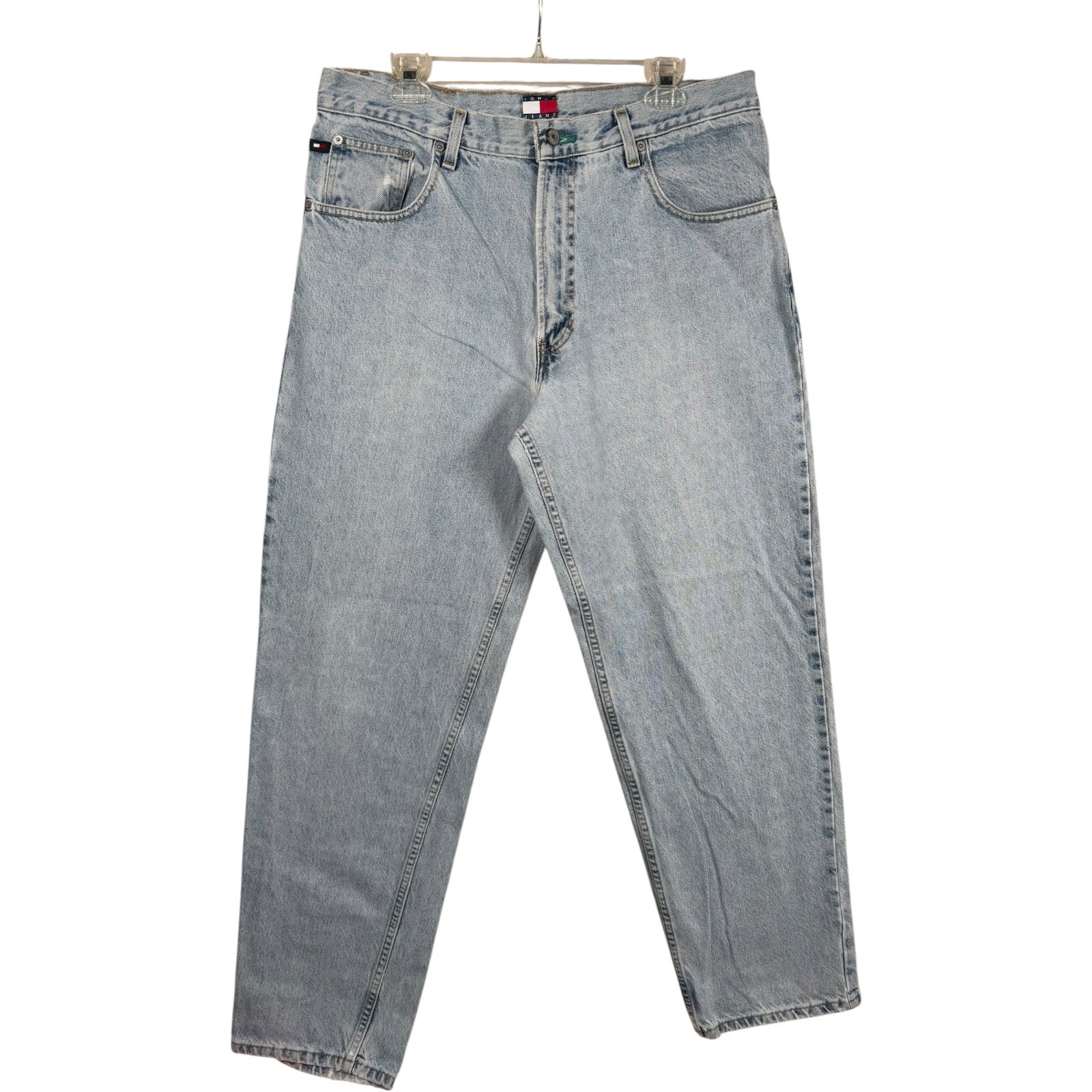 Vintage Tommy Hilfiger Straight Leg Denim Jeans 35
