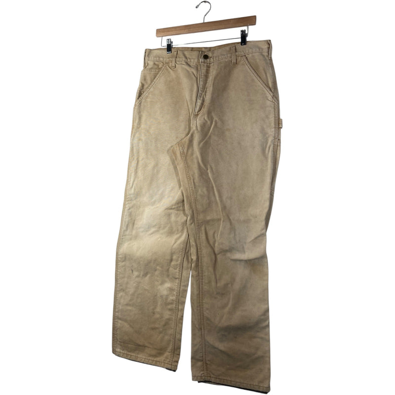 Vintage Carhartt Duck Work Pants 34x30