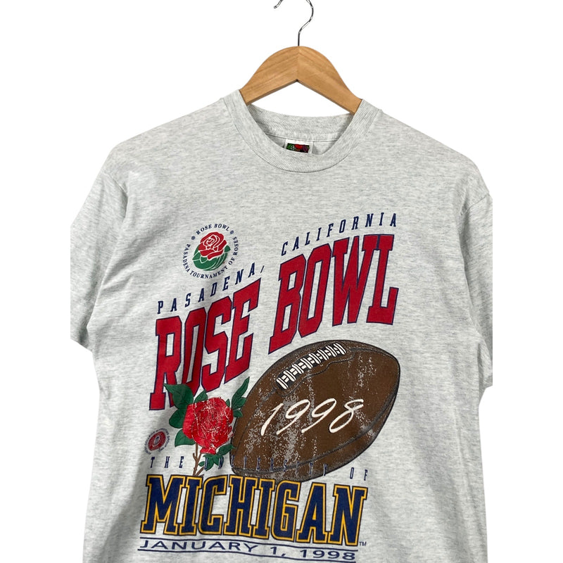 Vintage Rose Bowl 1998 The University of Michigan T-Shirt