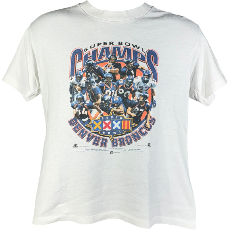 Vintage Denver Broncos Super Bowl Champions NFL Tee 1997