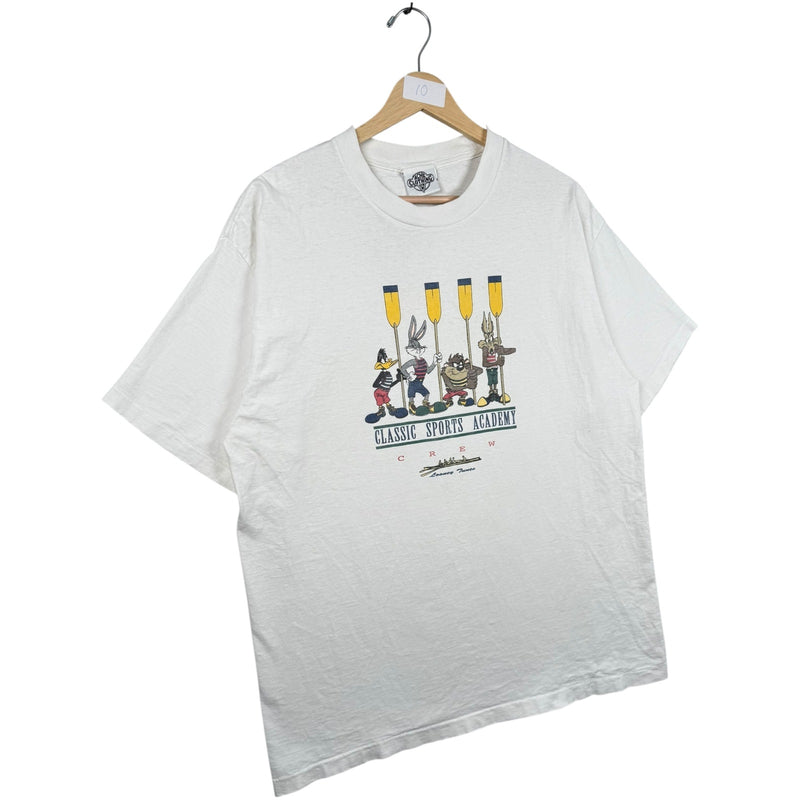Vintage Looney Tunes Classic Sports Academy Crew T-Shirt