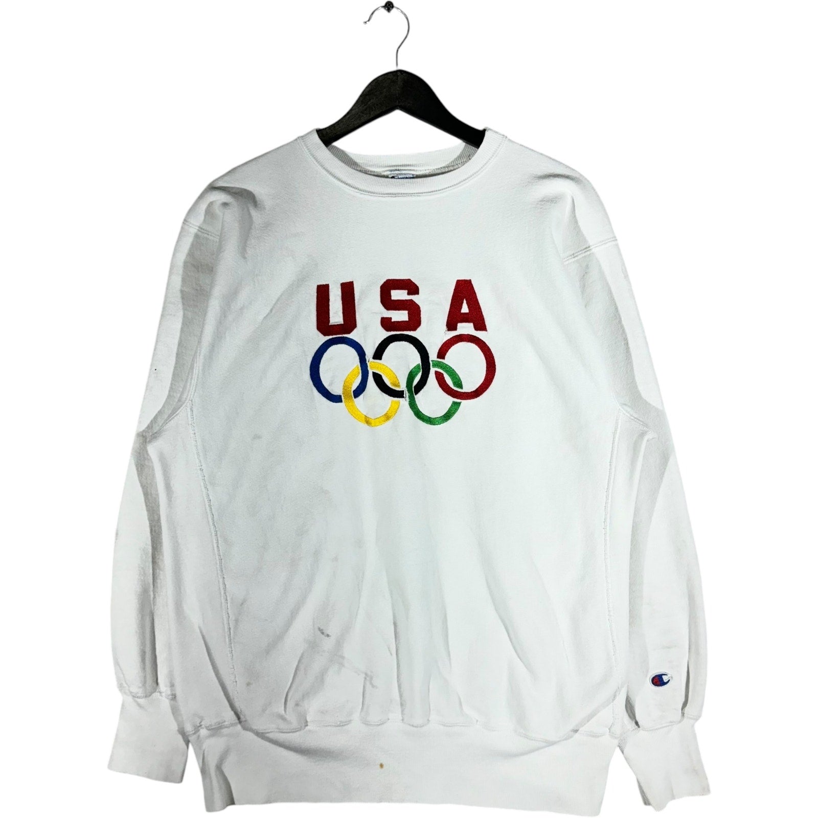 Vintage Champion Reverse Weave USA Olympic Crewneck