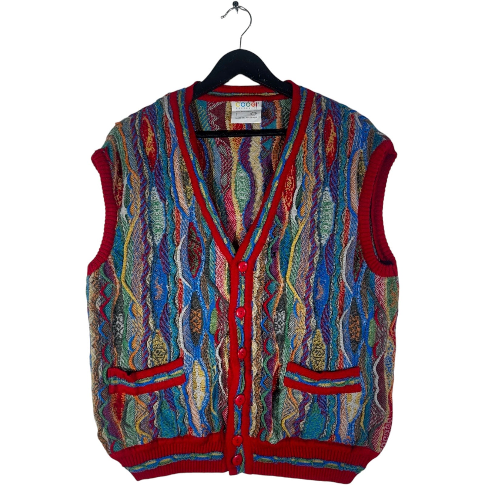 Vintage Coogi 3D Knit Sweater Vest