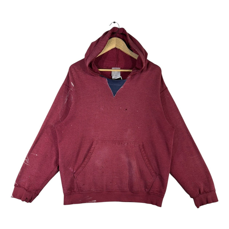 Vintage Nike Cut & Sew Center Swoosh Hoodie