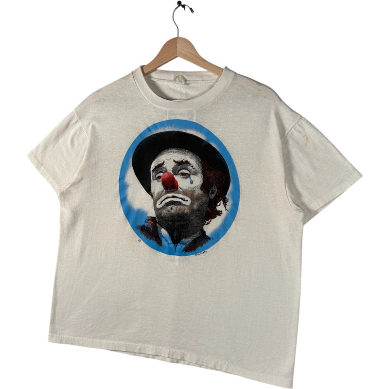 Vintage Sad Clown Art Tee