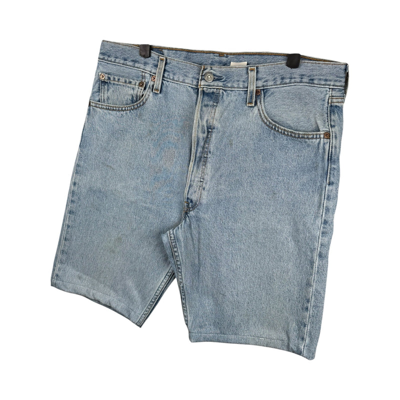 Vintage Levi's 501 Light Wash Denim Shorts